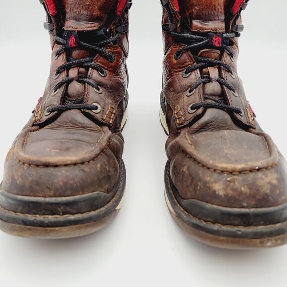 Rocky Mens Rams Horn Work Safety Boots Brown Composite Toe Waterproof 12 W main image 16